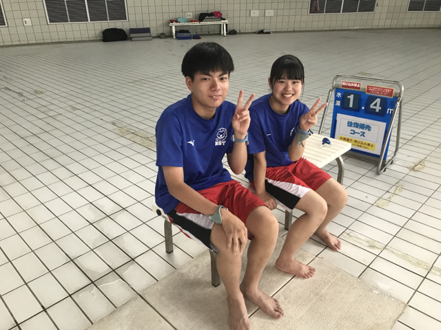 アクアリーナ練習 国際交流 京都両洋高校水泳部公式ブログ